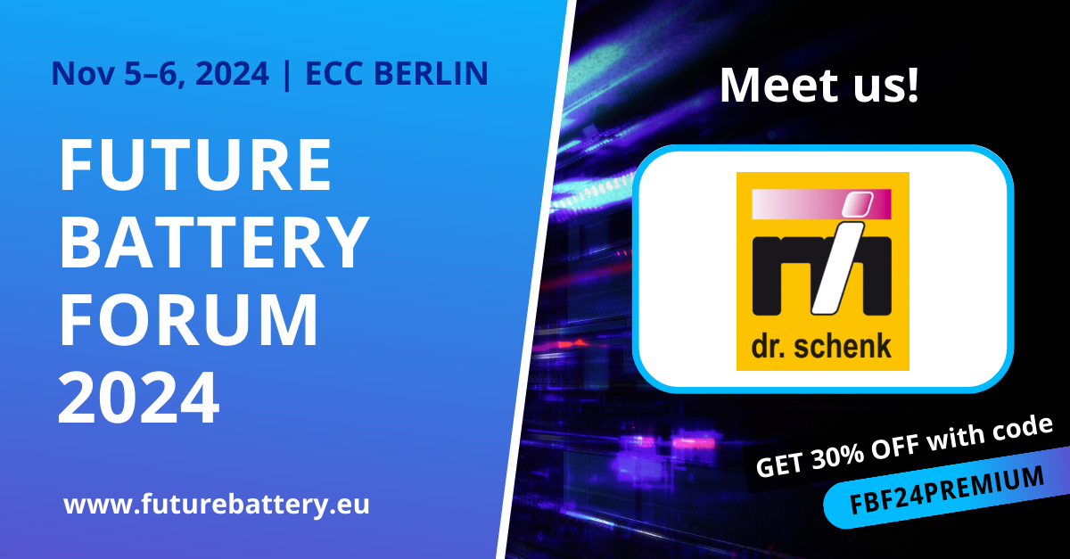 Drschenk Join us at Future Battery Forum 2024 in Berlin